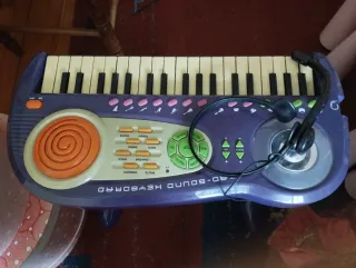 Tapete Gimnasio Bebé Piano y Móviles