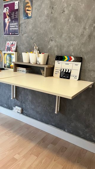 Mesa abatible de pared NORBERG de IKEA 74x60cm