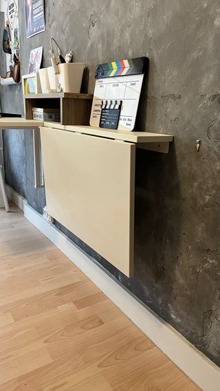 Mesa abatible de pared NORBERG de IKEA 74x60cm