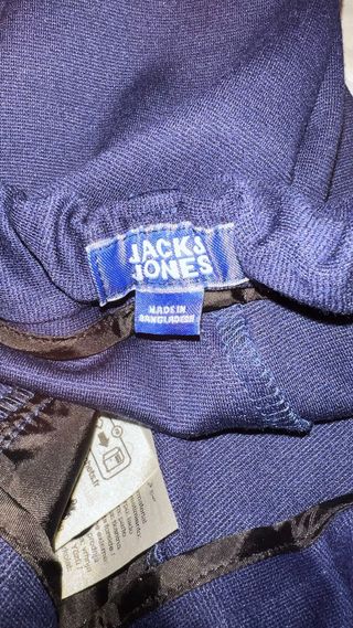 Traje adolescente azul marino