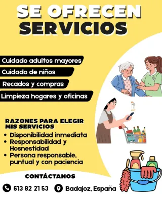 Ofresco mis servicios