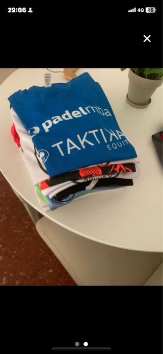 Camisetas deportivas hombre