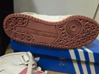 Zapatillas Adidas Forum Mid Blancas Rosas