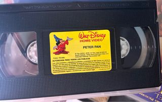 VHS Peter Pan Los Clásicos Disney Español