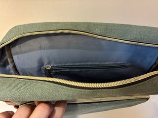 Mochila HASAGEI verde y marrón