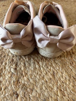 Zapatillas Puma Suede Beige y Rosa