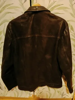 Chaqueta Cuero Pepe Jeans Marrón