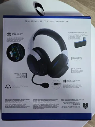 Auriculares Gaming Razer Kaira Hyperspeed PS5 PS4