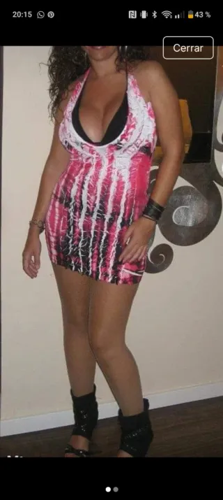 Vestido lycra colombiana
