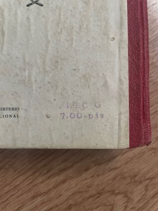 Libro antiguo Don Quijote de la Mancha