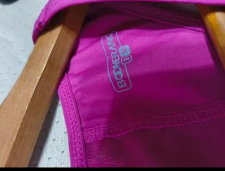 Camiseta deportiva Boomerang rosa talla L