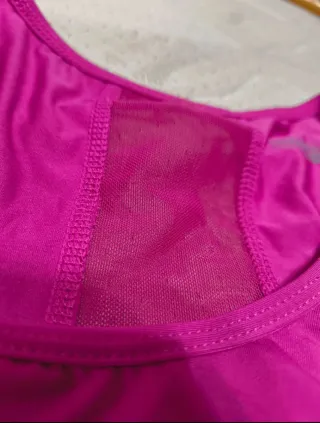 Camiseta deportiva Boomerang rosa talla L