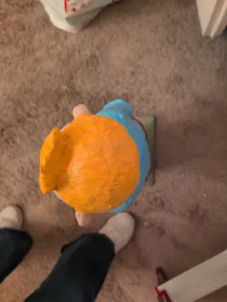 Figura Tintín Artesanal 70 cm altura