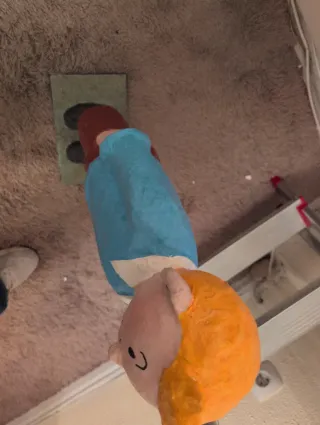 Figura Tintín Artesanal 70 cm altura