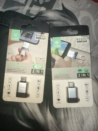 Adaptador Ikrea Micro USB a USB 2 en 1