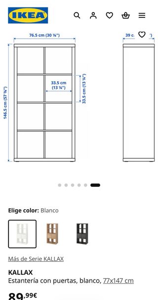 Estantería modular Ikea