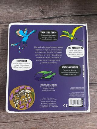 Libro pequeños exploradores Dinosaurios
