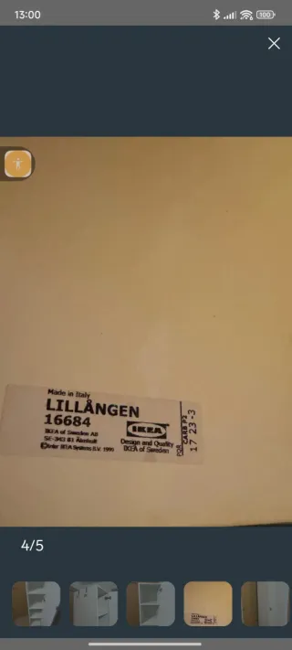 Armario baño Lillangen Ikea