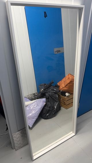 Espejo Blanco Rectangular