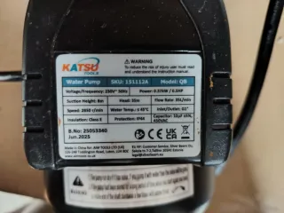 Bomba de agua Sterwins EDWC-3