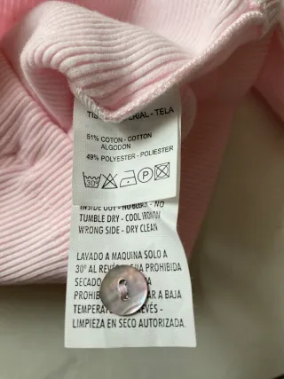 Maglia rosa tg 12 mesi bambina Lili Gaufrette