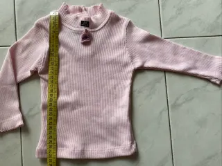 Maglia rosa tg 12 mesi bambina Lili Gaufrette