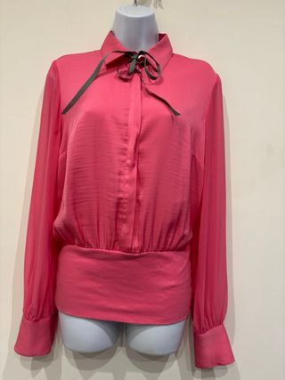 Stupenda Blusa Gas rosa donna taglia M