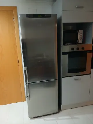 Nevera combi acero inoxidable fagor innovation