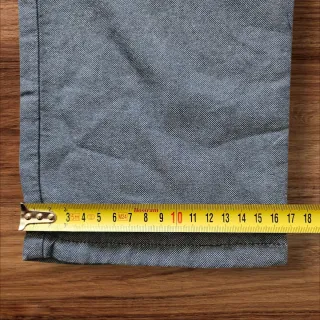 Pantaloni Burberry Cotone Blu Taglia 44