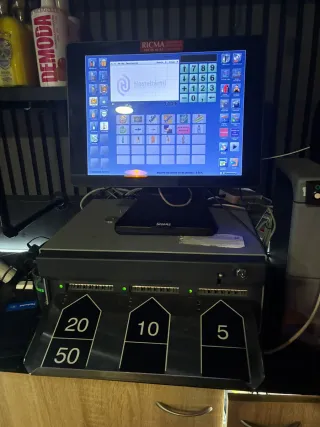 TPV RICMA con pantalla y cajón portamonedas