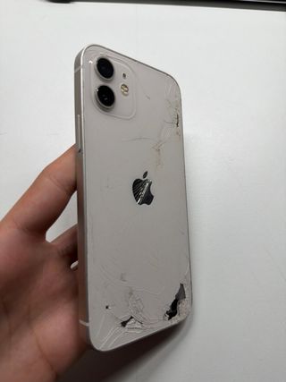 iPhone 12 blanco roto con caja todo ORIGINAL