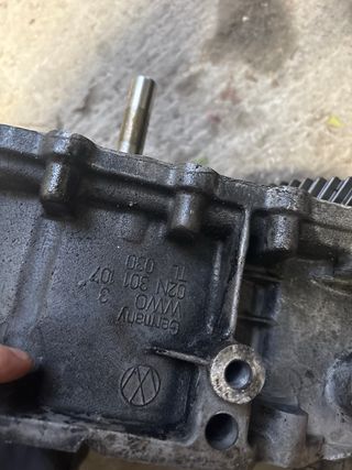 Caja de cambios SEAT/VW despiece.