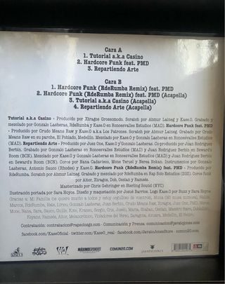 Vinilo Kase.O Previo Edición 2015