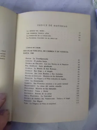 Libro Tesoros de la National Gallery