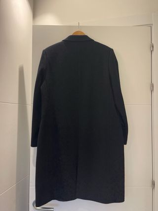 Abrigo Massimo Dutti Negro Talla L