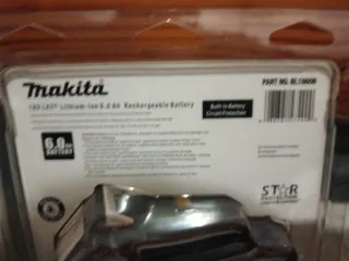 Pack 2 Baterías Compatibles Makita 18V 6.0Ah