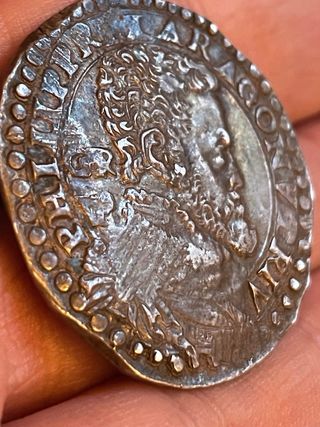 Escaso 1/2 Ducado Felipe II