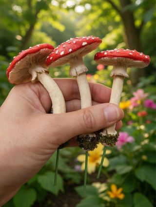 Figuras 3 Setas Decorativas Amanita muscaria