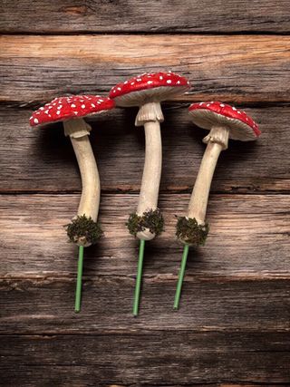 Figuras 3 Setas Decorativas Amanita muscaria