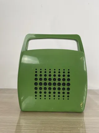 Mangiadischi Penny Verde Vintage Dischi 45 giri