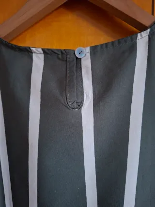 Blusa sin mangas estampado geométrico