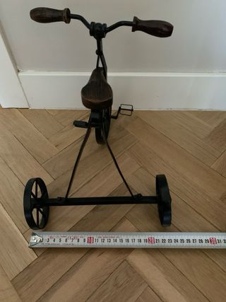 Triciclo decorativo vintage
