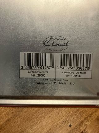 Insegna Le Rustique in metallo