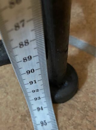 Botellero Vino Hierro Forjado Negro/Gris