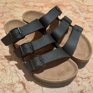 Birkenstock Papillio Florida Flex Sandalias Negras
