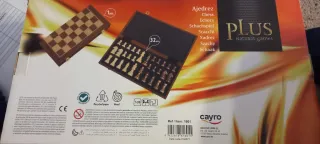 Ajedrez Estuche Madera Nuevo