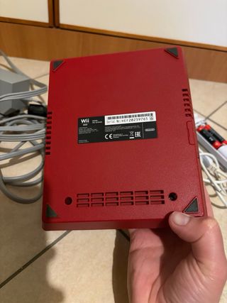 Nintendo Wii Mini Rossa