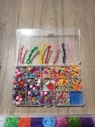 Set Gomas Pulseras y Accesorios para pulseras.