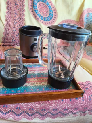 Batidora de vaso y molinillo