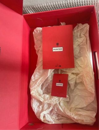 Botas Hunter Blancas con Calcetines